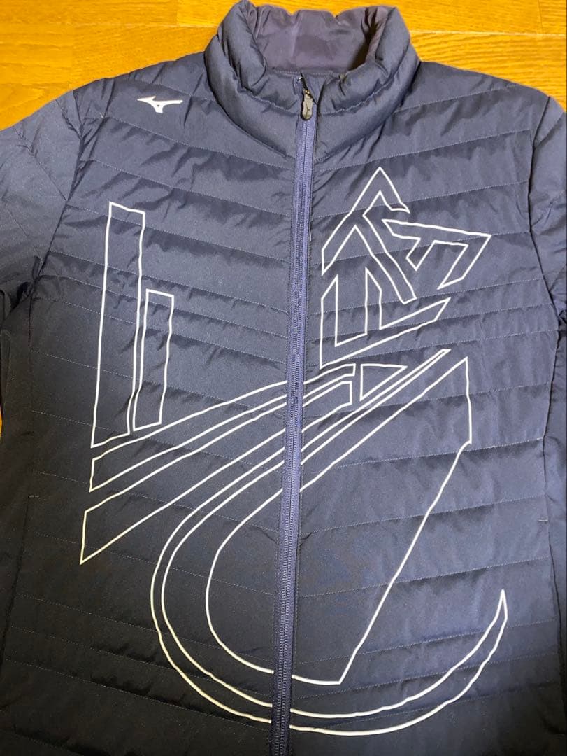 美品❗️ミズノゴルフ ムーブダウンジャケット ブレスサーモ ストレッチ