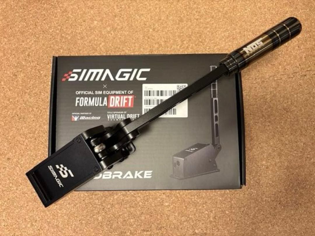 【SIMAGIC】TB-1 Handbrake NOSアルミノブ ガンメタ