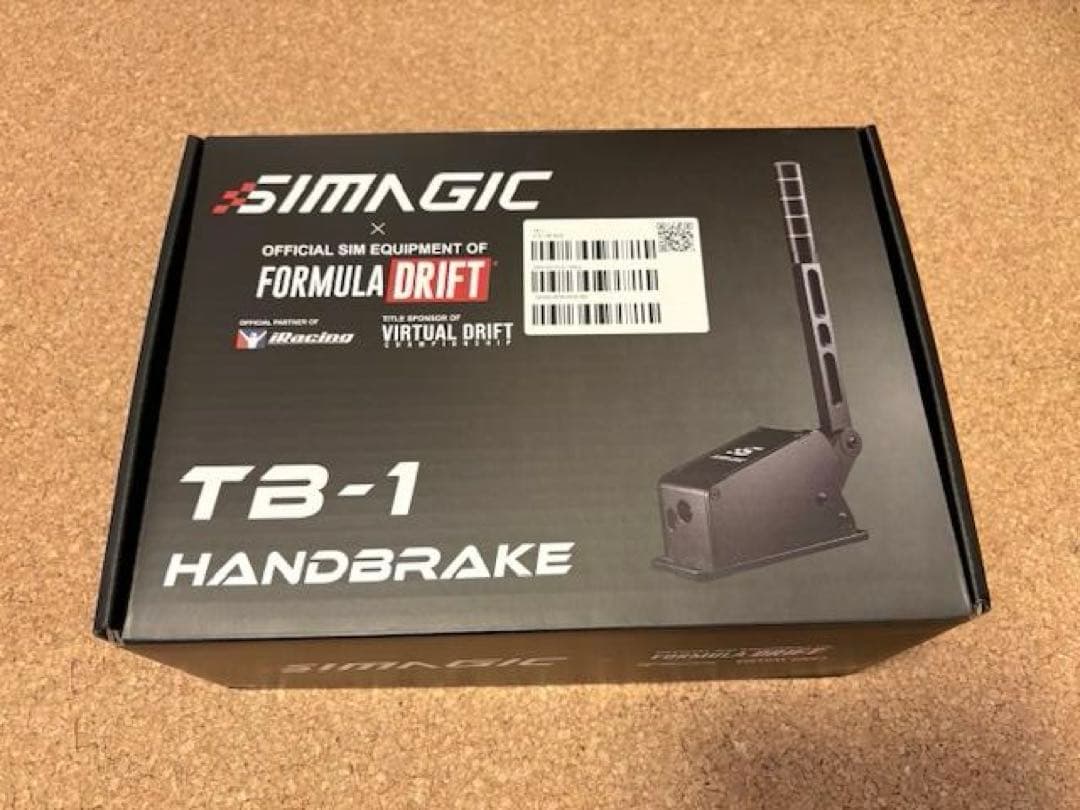 【SIMAGIC】TB-1 Handbrake NOSアルミノブ ガンメタ