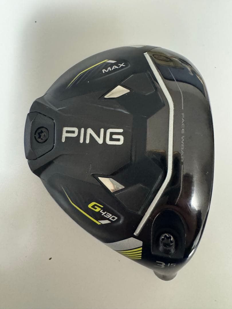 PING G430 フェアウェイウッド 3w 15度　ヘッドのみ