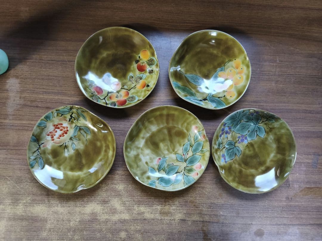 京焼　清水焼　陶あん　皿　5枚セット