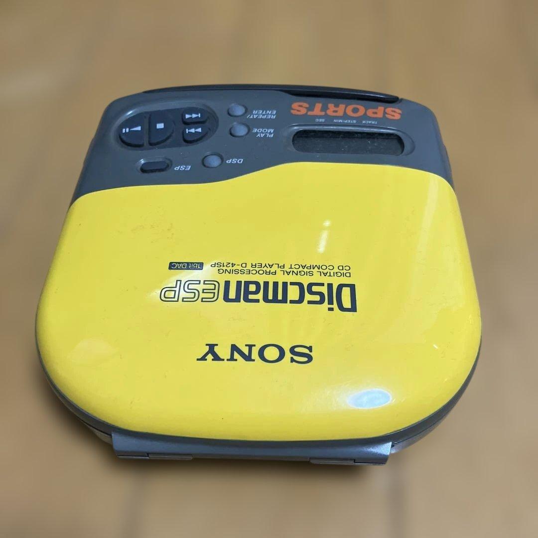 SONY Discman ESP ポータブルCDプレーヤー　D-421SP