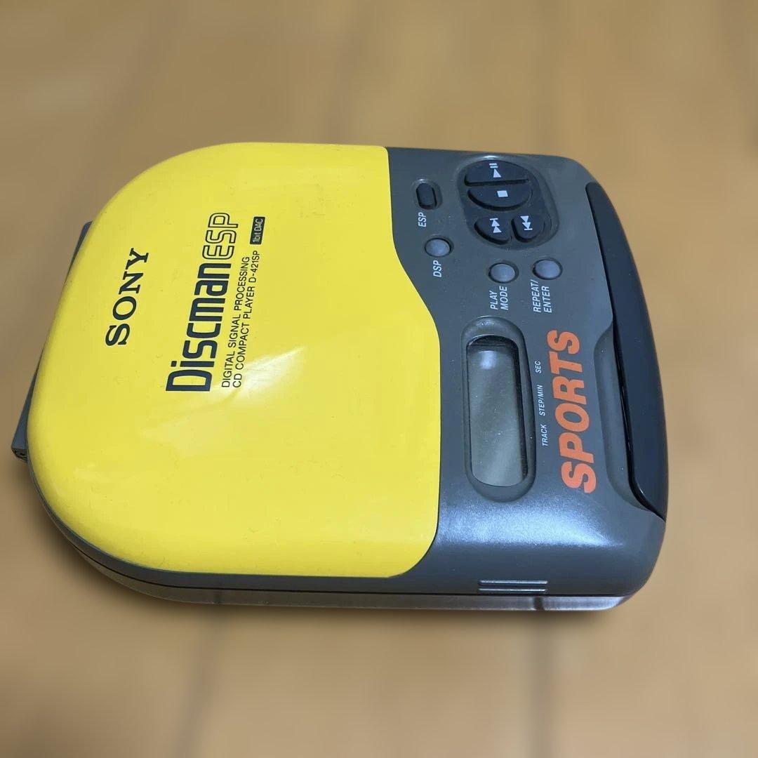 SONY Discman ESP ポータブルCDプレーヤー　D-421SP