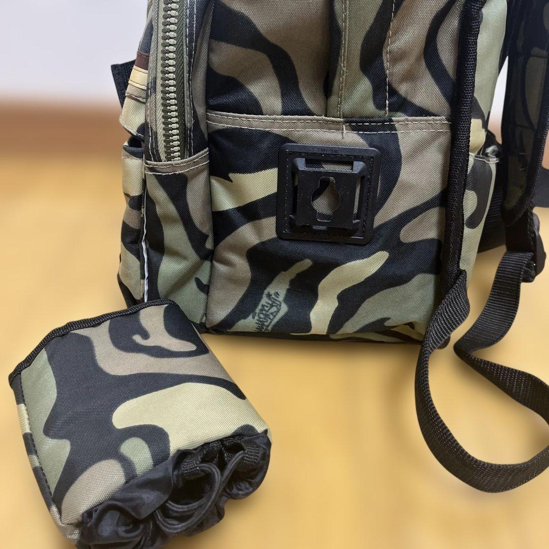 【希少】90s maharishi 忍者タグ (旧タグ)リュックバック カモフラ