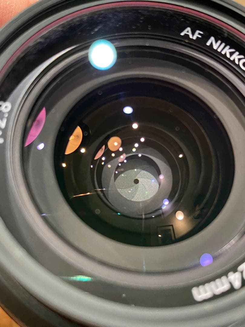 Nikon AF NIKKOR 24mm f/2.8 単焦点レンズ　動作品