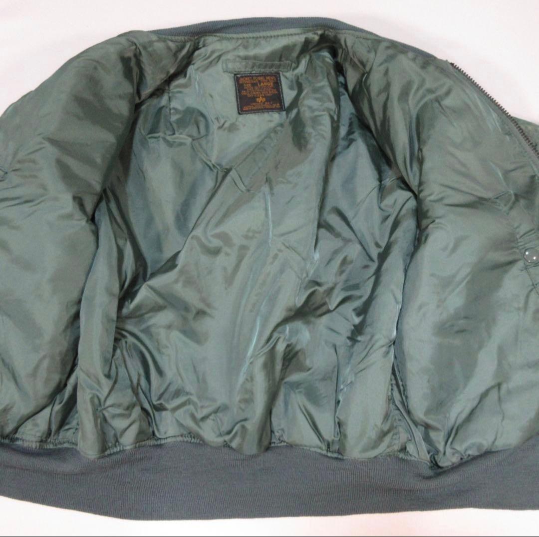 美品　90s　USA製　50s復刻　ALPHA INDUSTRIES　MA-1
