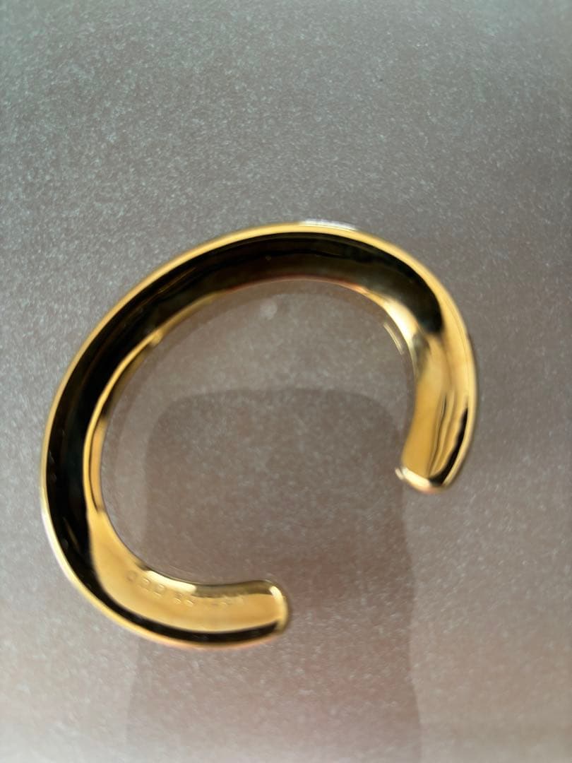 ゴールドオープンバングル