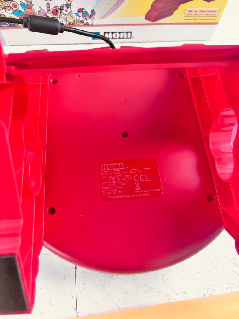 任天堂ライセンス商品 太鼓の達人ドンダフルフェスティバルと太鼓とバチセット