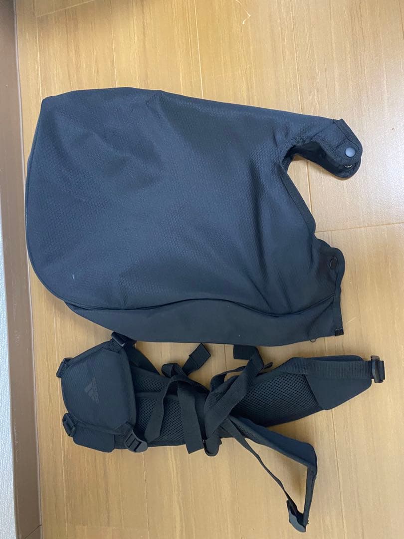 adidas ゴルフバッグ 黒/オレンジ/白