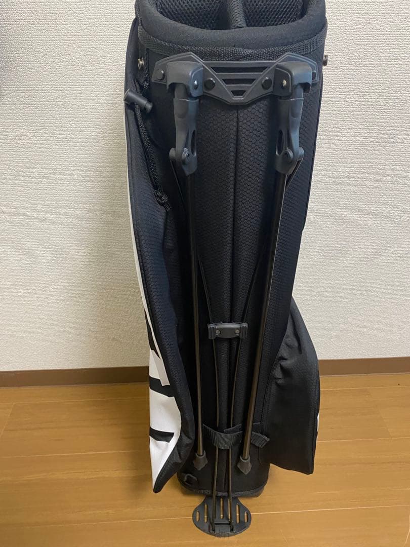 adidas ゴルフバッグ 黒/オレンジ/白