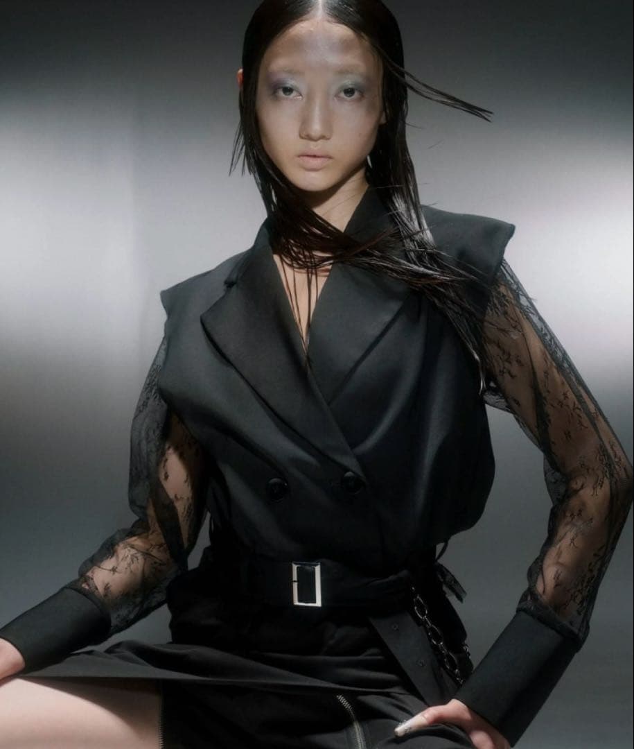 HARE EDGY MODE ソデレースショートジャケット