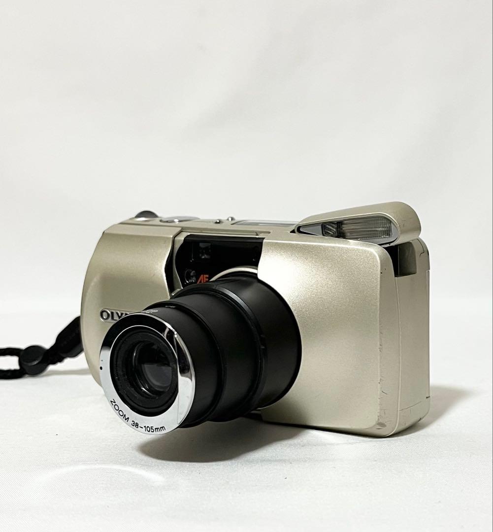 【完動品】OLYMPUS μ ZOOM 105 フィルムカメラ 動作確認済み