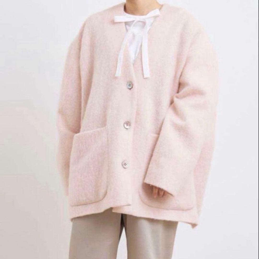 yori ライトピンク コート　今日中発送　早い者勝ち　完売品　10時迄お値下げ