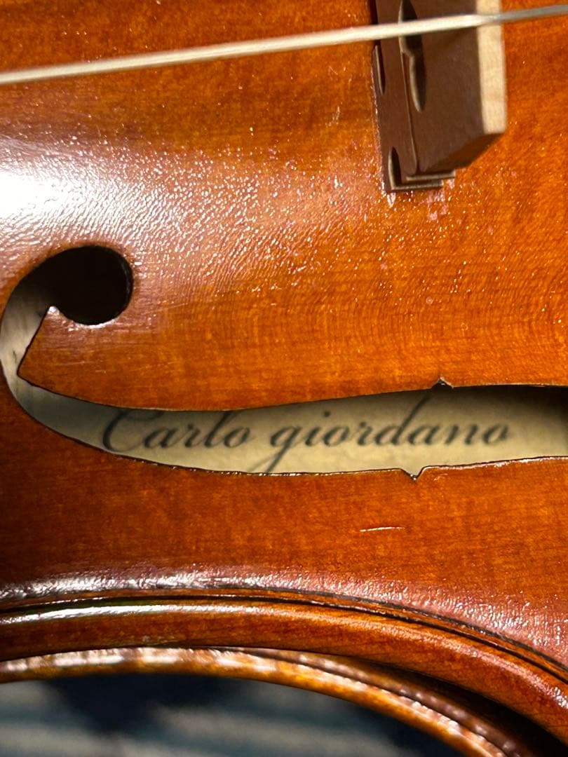 【非常に良い】カルロジョルダーノ バイオリンアウトフィット VS-2 4/4