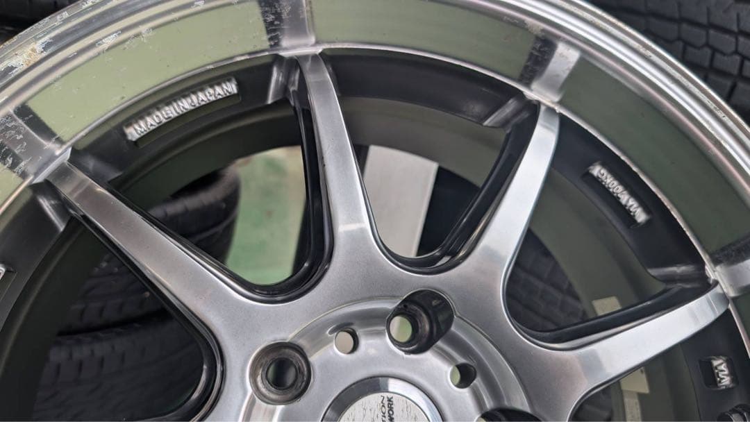 ワークエモーション D9R 19×8.5J+45 PCD120-5H 4本セット