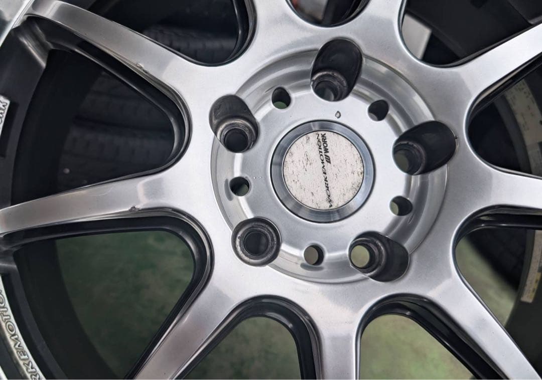 ワークエモーション D9R 19×8.5J+45 PCD120-5H 4本セット