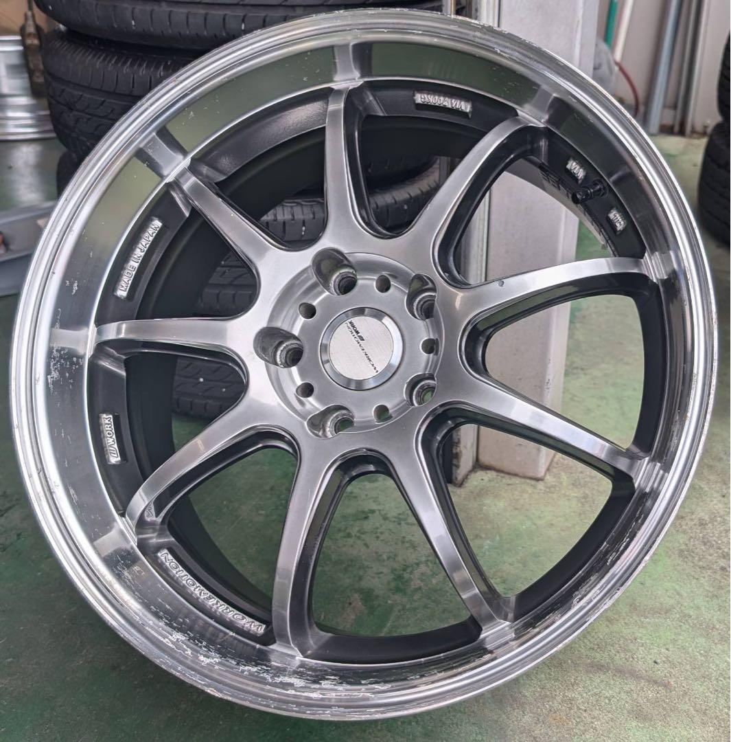ワークエモーション D9R 19×8.5J+45 PCD120-5H 4本セット
