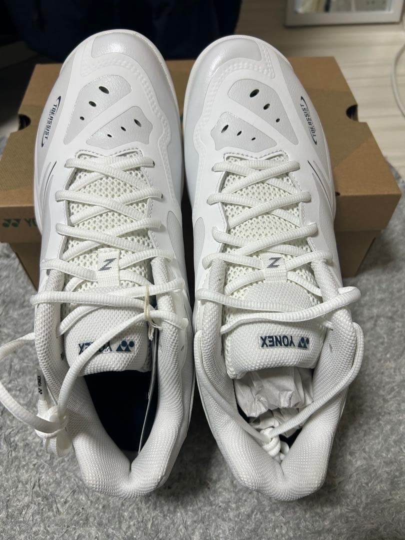YONEX バドミントンシューズ SHB654ZM ホワイト
