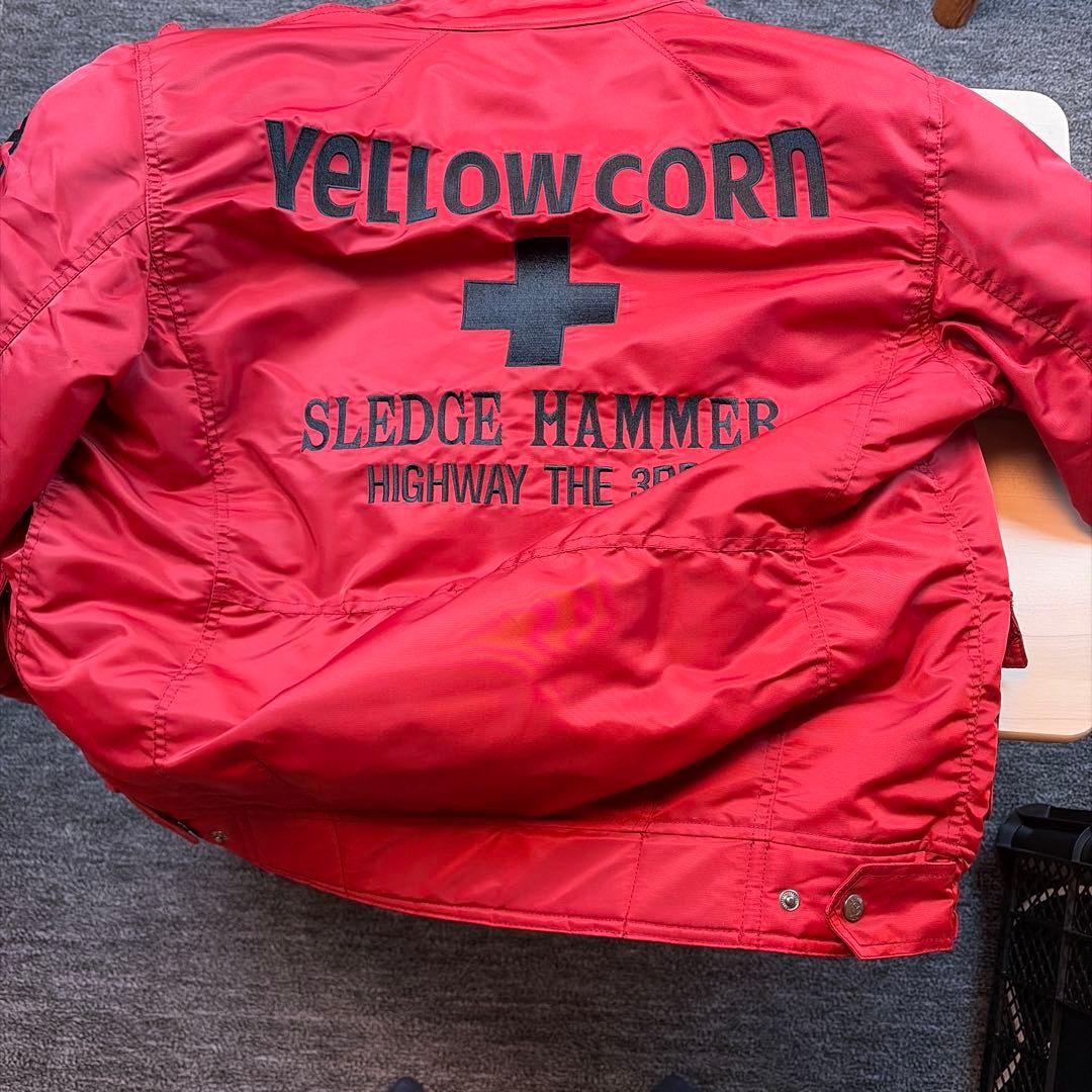 イエローコーン(Yellow Corn) ライダージャケット（サイズＬ）