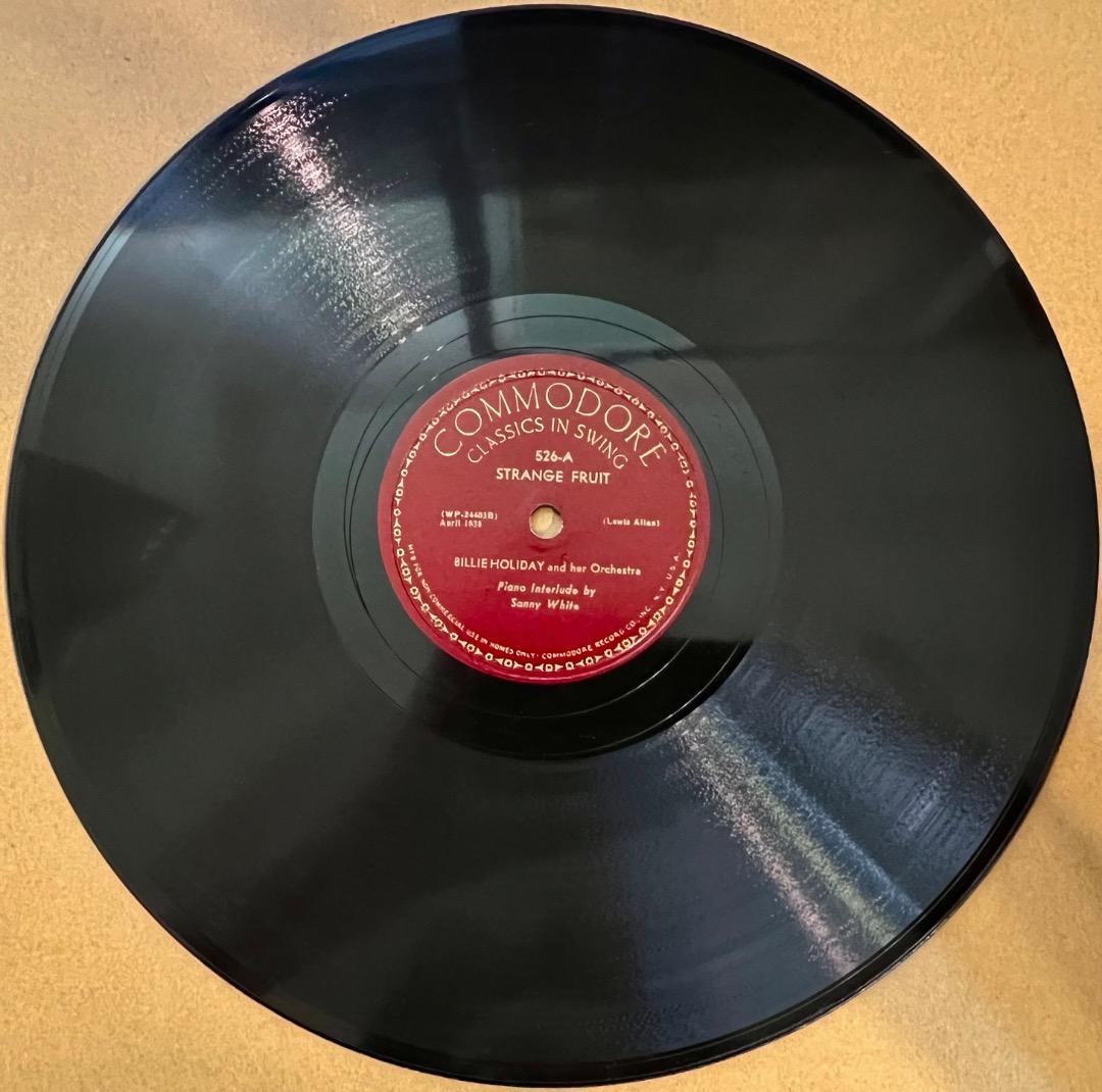 BILLIE HOLIDAY Strange Fruit 奇妙な果実