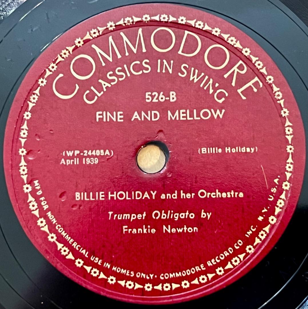 BILLIE HOLIDAY Strange Fruit 奇妙な果実