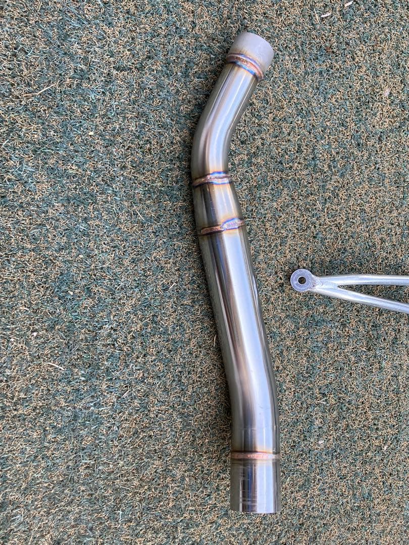 ゆ様　商談中　ホーネット250用ダウンパイプ仕様の中間パイプ