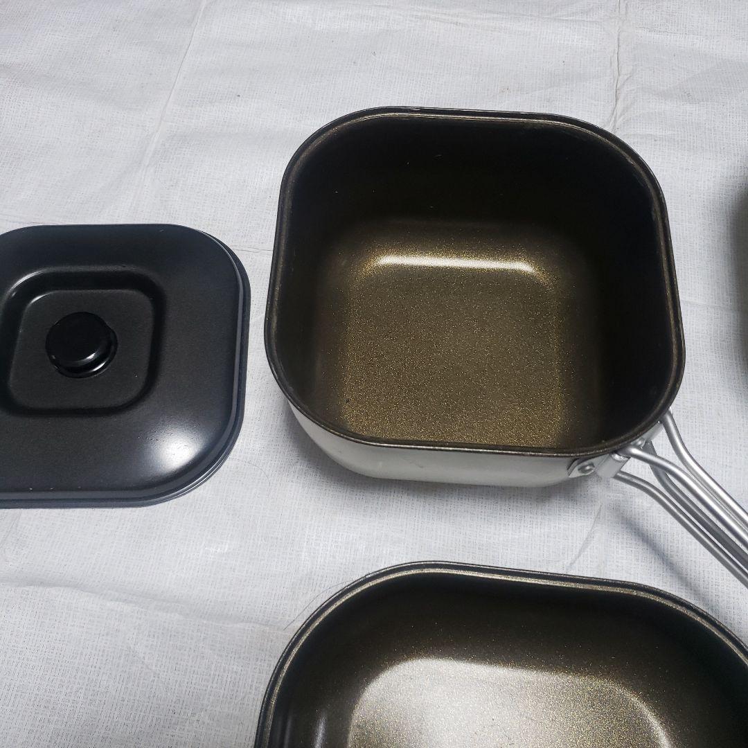 スノーピーク角形クッカーセット 収納ネット付き