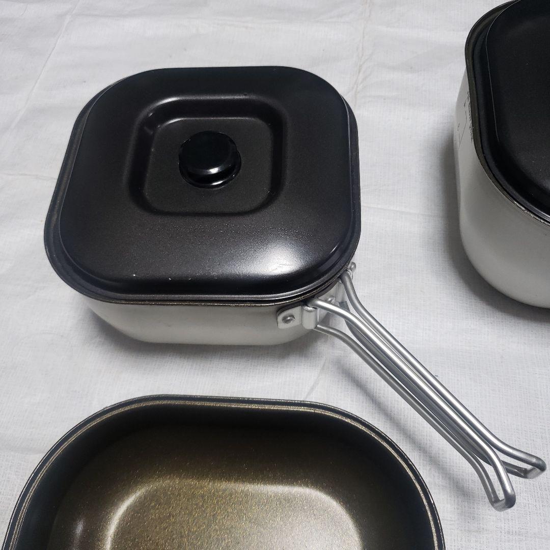 スノーピーク角形クッカーセット 収納ネット付き