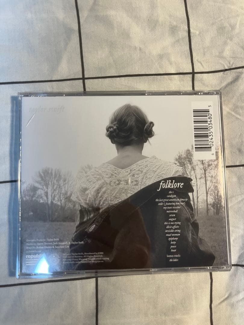 Taylor Swift folklore サインハート行き入り