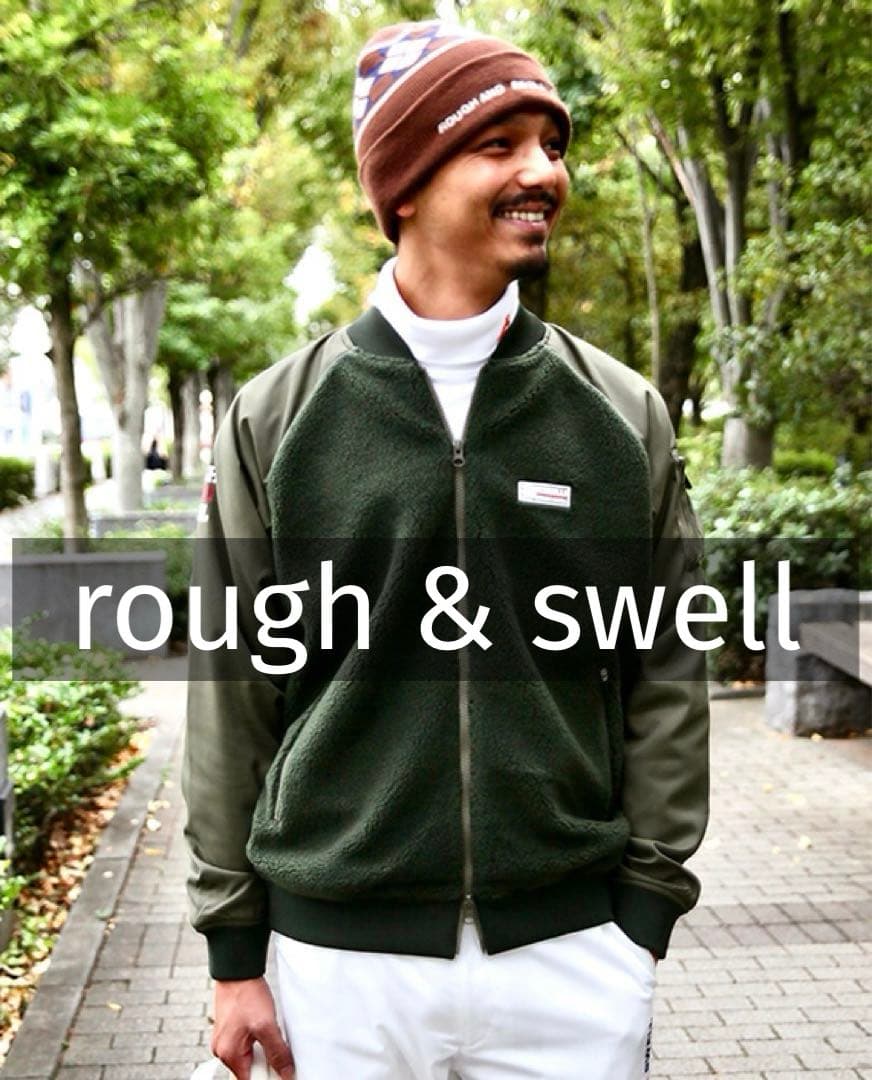 【希少】　rough & swell ラフアンドスウェル ボア中綿アウター