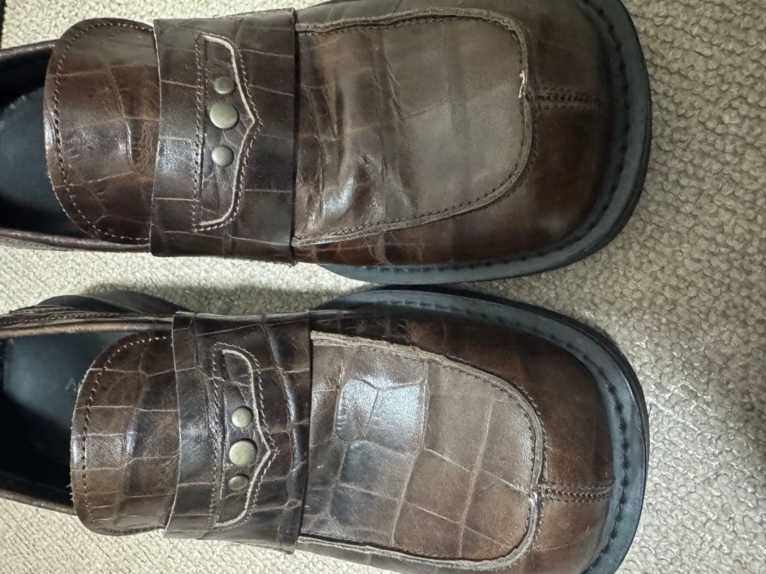 靴 andersson Bell Brown Loafers 40