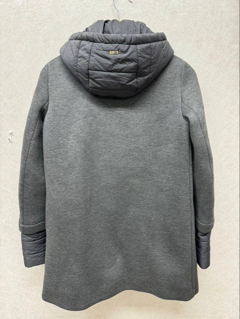 【良品】 HERRO ヘルノ ボンディングコート レディース サイズ40