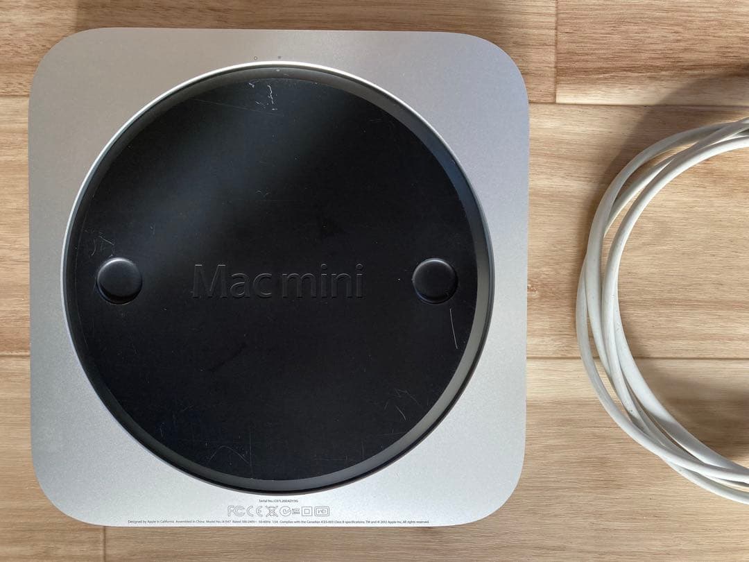 Macデスクトップ Mac mini Late 2012 i5/8GB/1.12TB Fusion