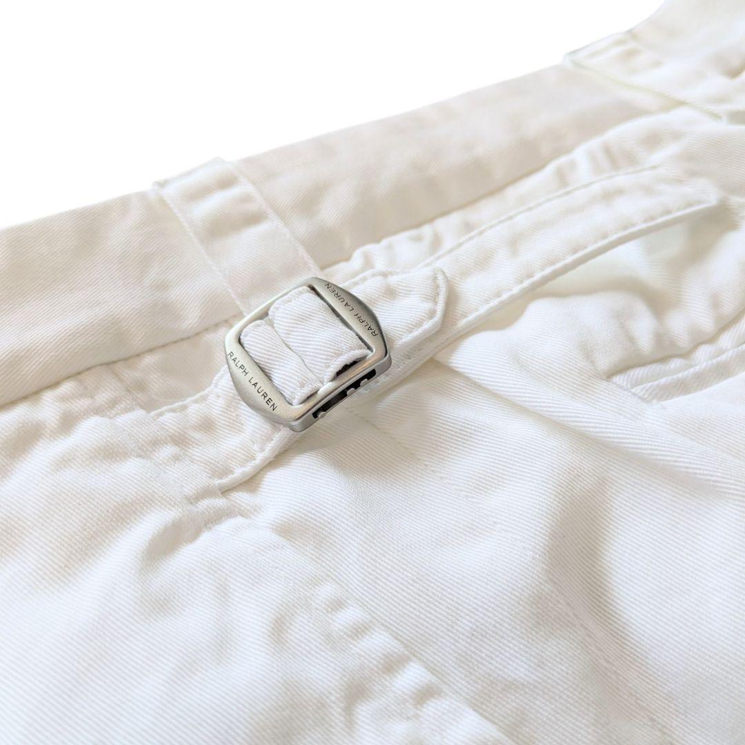 【新品】RALPH LAUREN PURPLE LABELホワイトチノスラックス