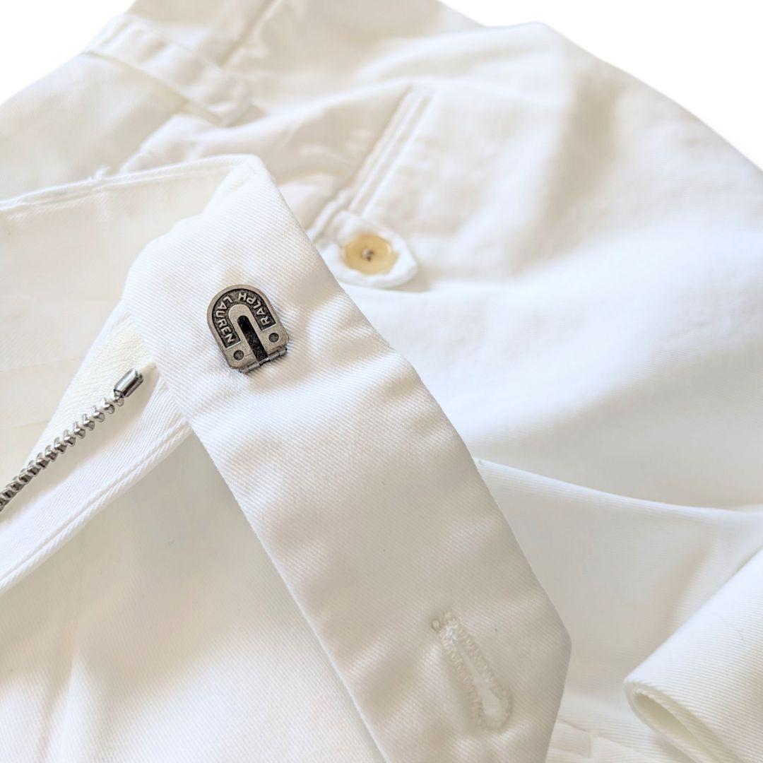 【新品】RALPH LAUREN PURPLE LABELホワイトチノスラックス