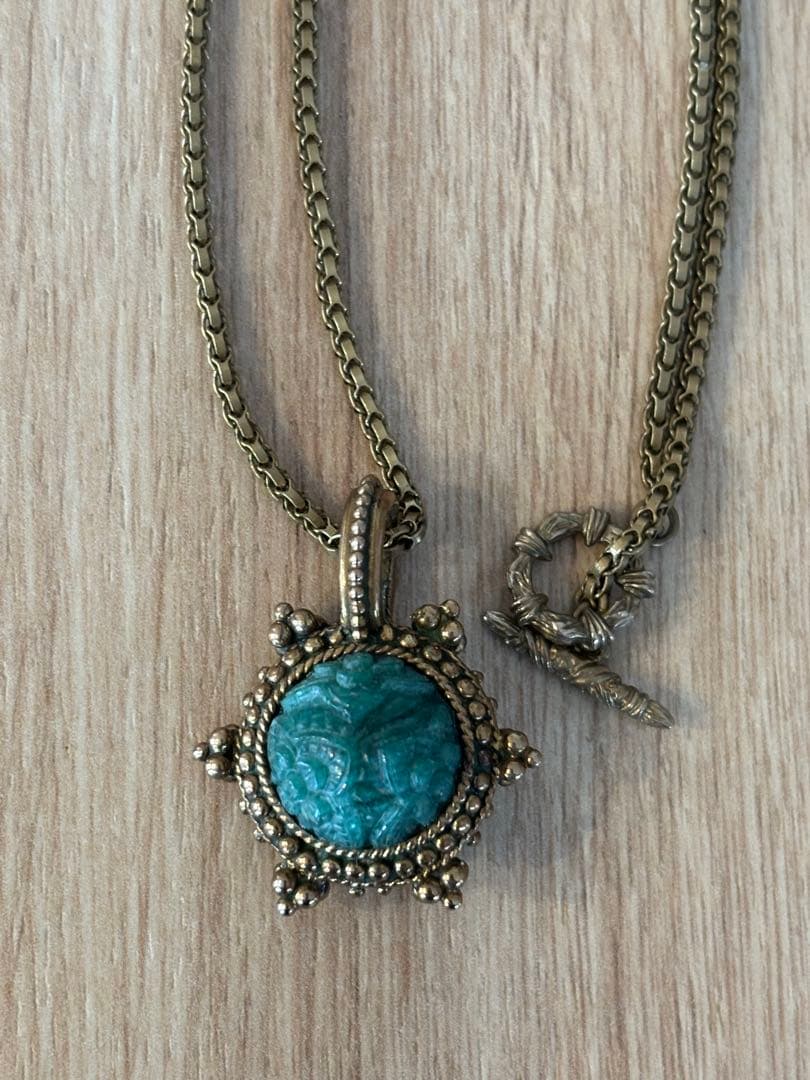 スティーブンデュエックブロンズネックレス