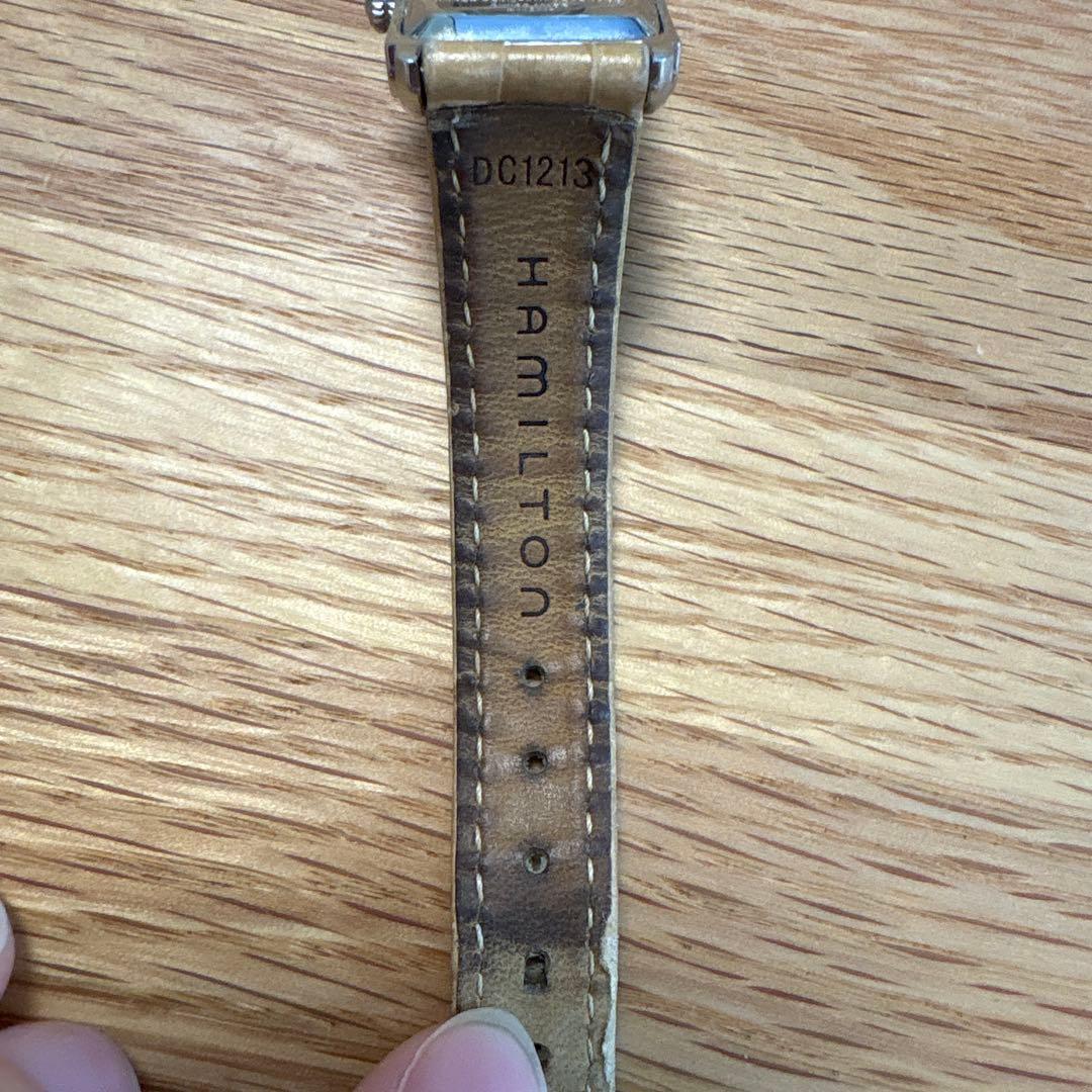 HAMILTON レディースウォッチ レザーベルト