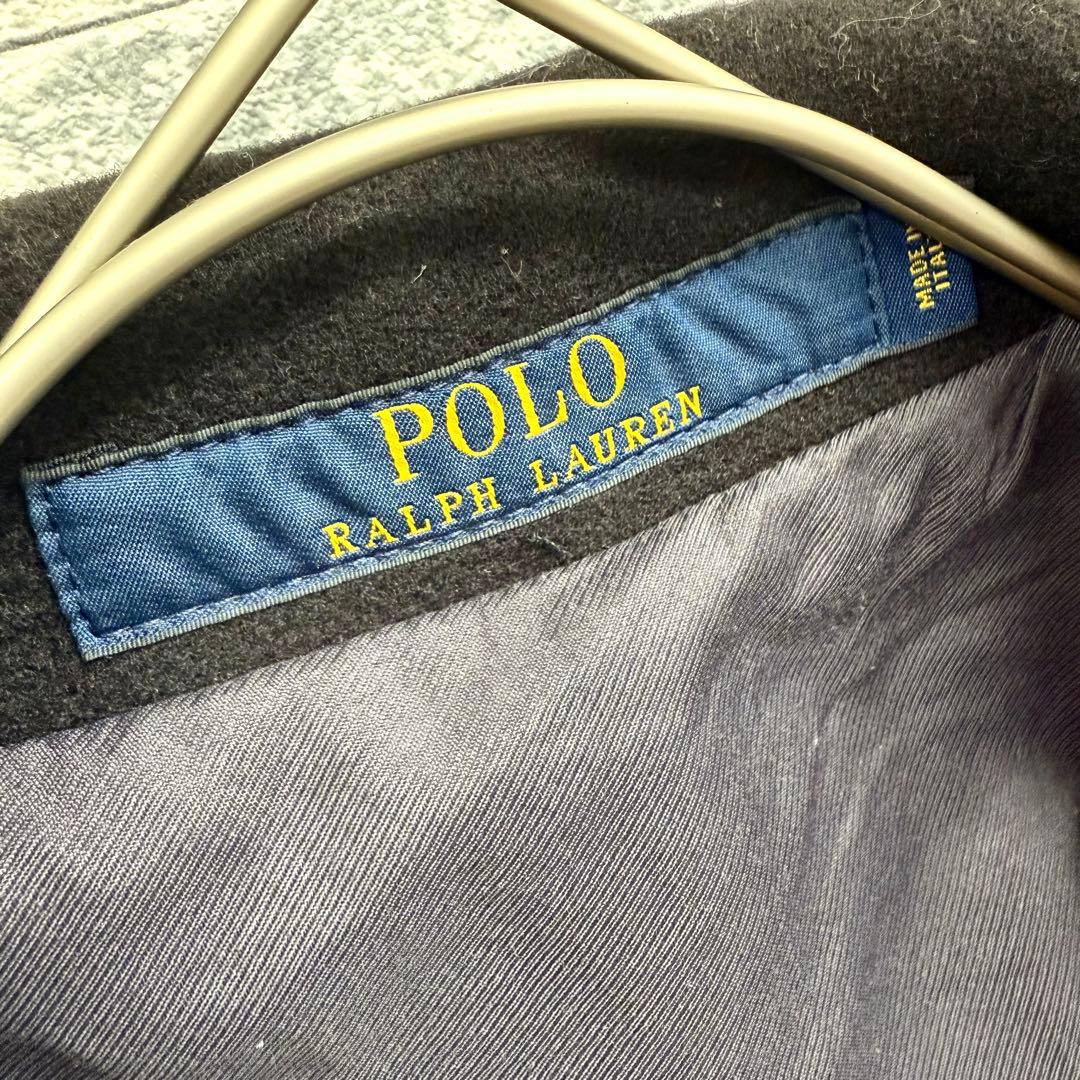POLO RALPH ポロラルフ Pコート 肉厚メルトロンウールジャケット M