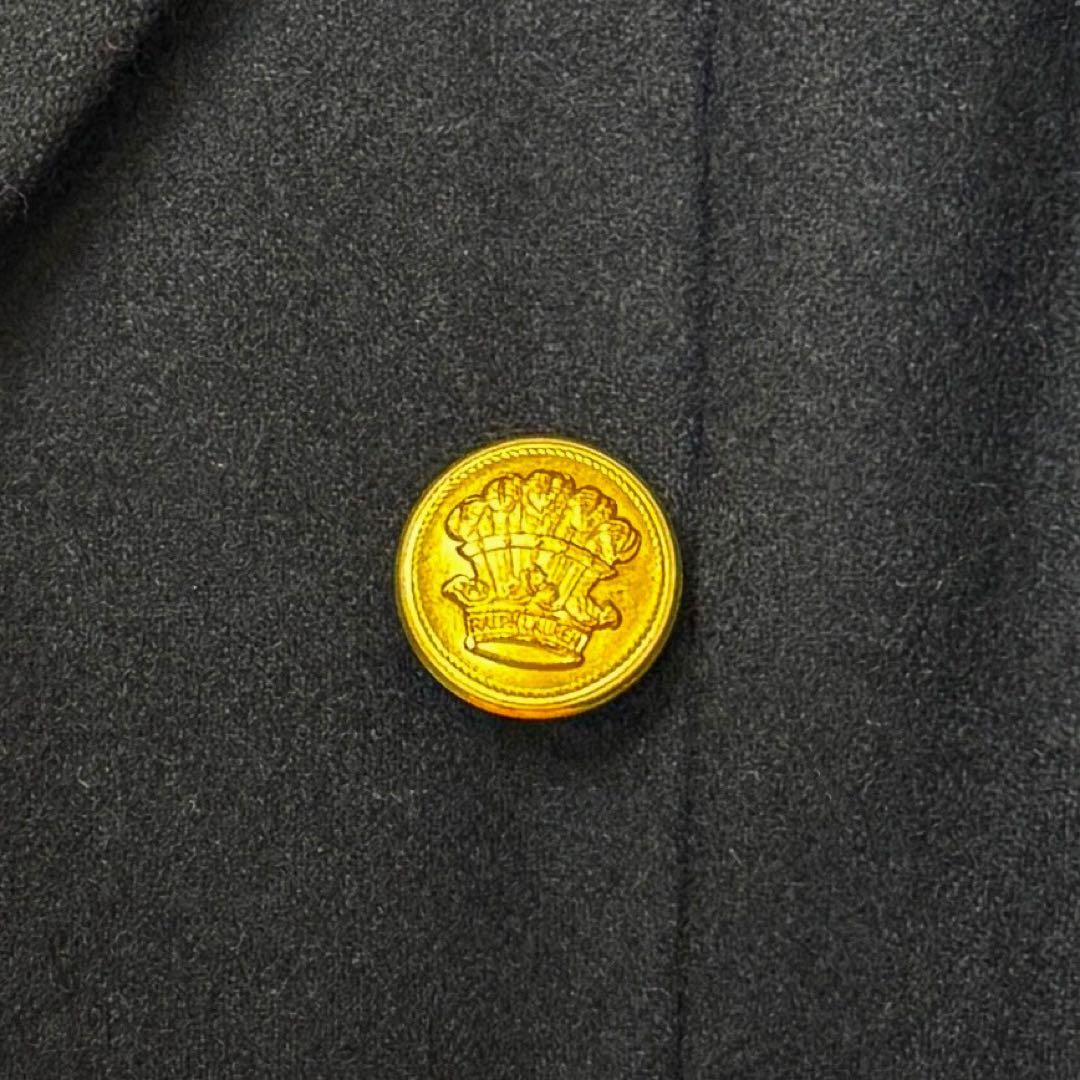 美品♡ラルフローレン 金ボタン 紺ブレ テーラード ダブル ジャケット