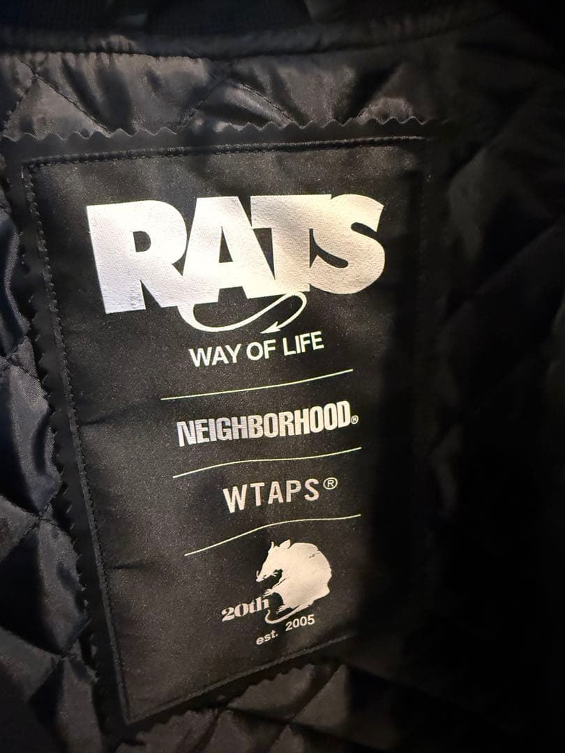 neighborhood rats wtaps スタジャンXL