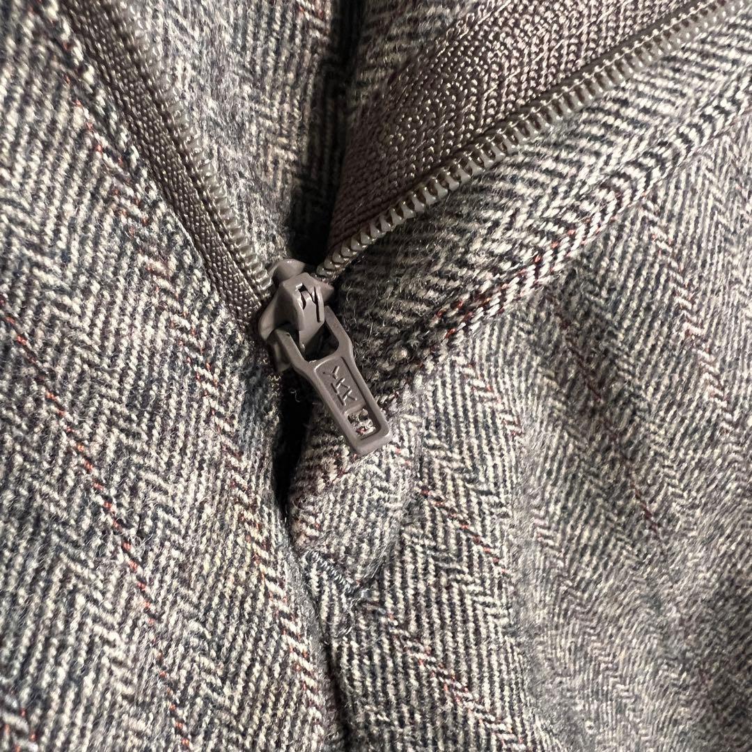 【極美品】ポロラルフローレン ブラウンヘリンボーン ウールサキソニー A5