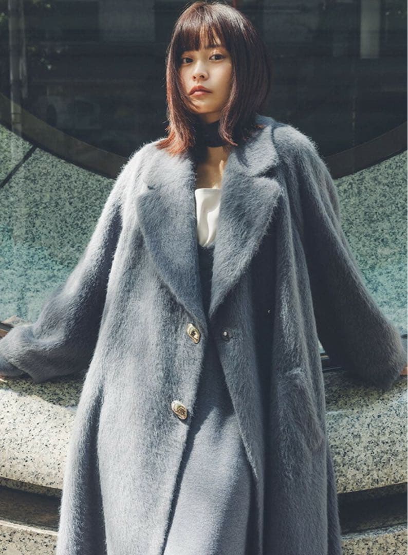 スナイデル　シャギーロングコート