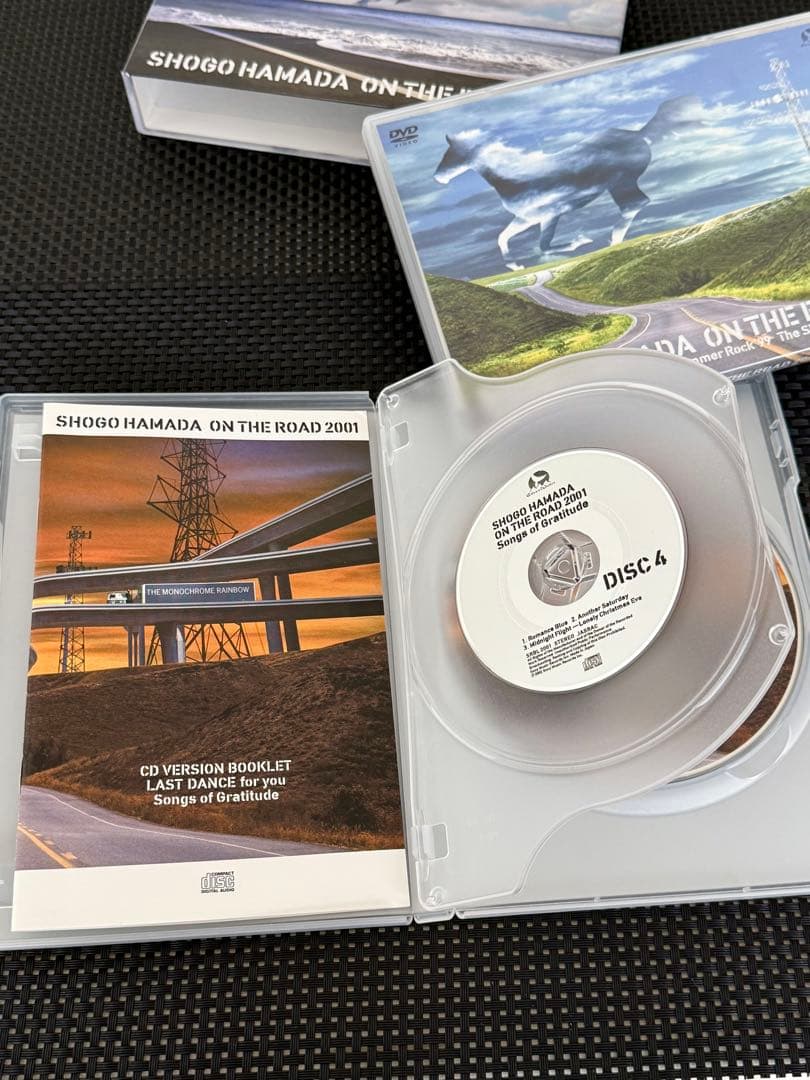 浜田省吾DVD＆CD★初回生産限定品ON THE ROAD2001ボックス入り