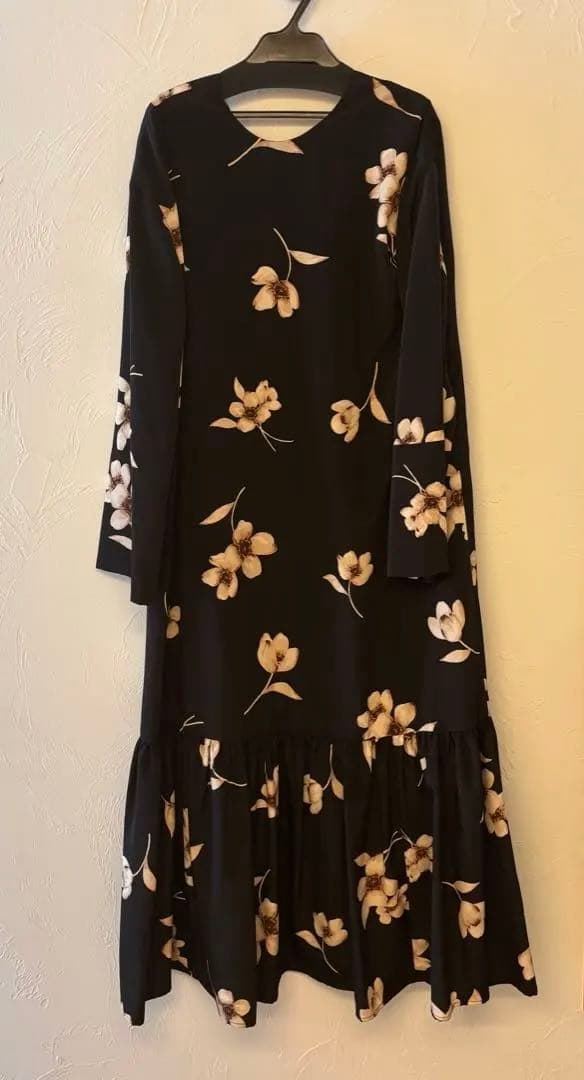 ワンピース CLANE W FACE GATHER SWITCH ONEPIECE