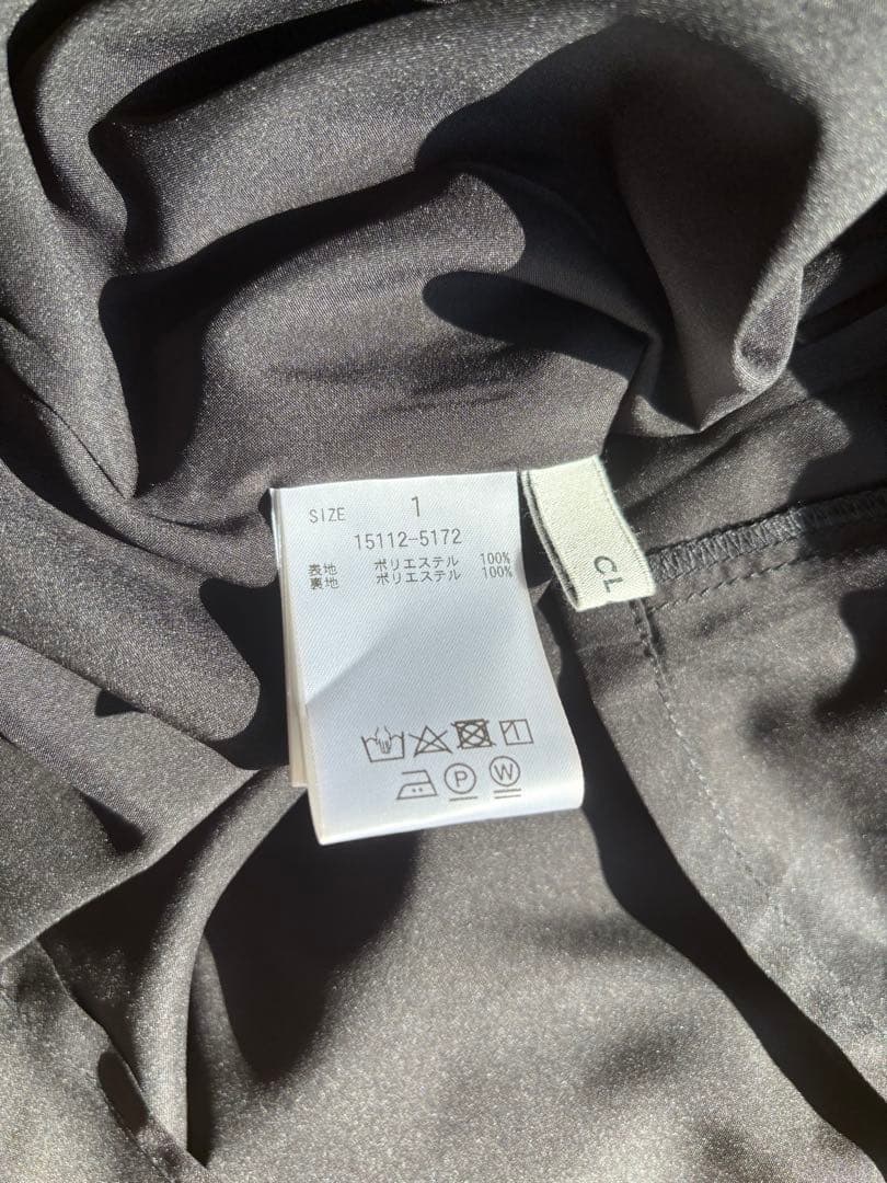 ワンピース CLANE W FACE GATHER SWITCH ONEPIECE