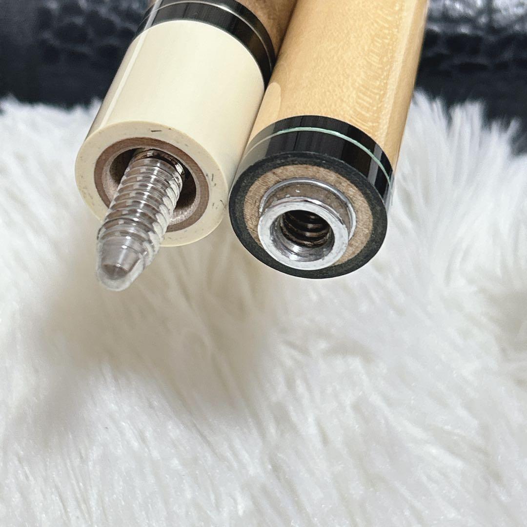 美品 Mezz 日本製 上位モデル セミハードケース付 キュー　ビリヤード