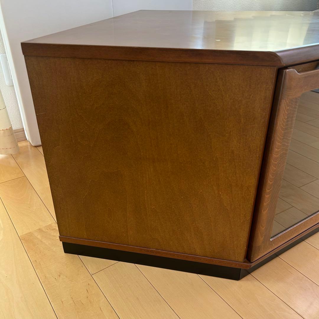 カリモク　コーナーテレビボード　テレビ台　カリモク家具　オールドカリモク　サイド