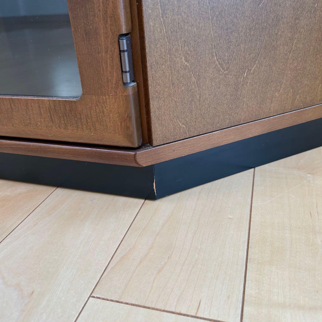 カリモク　コーナーテレビボード　テレビ台　カリモク家具　オールドカリモク　サイド