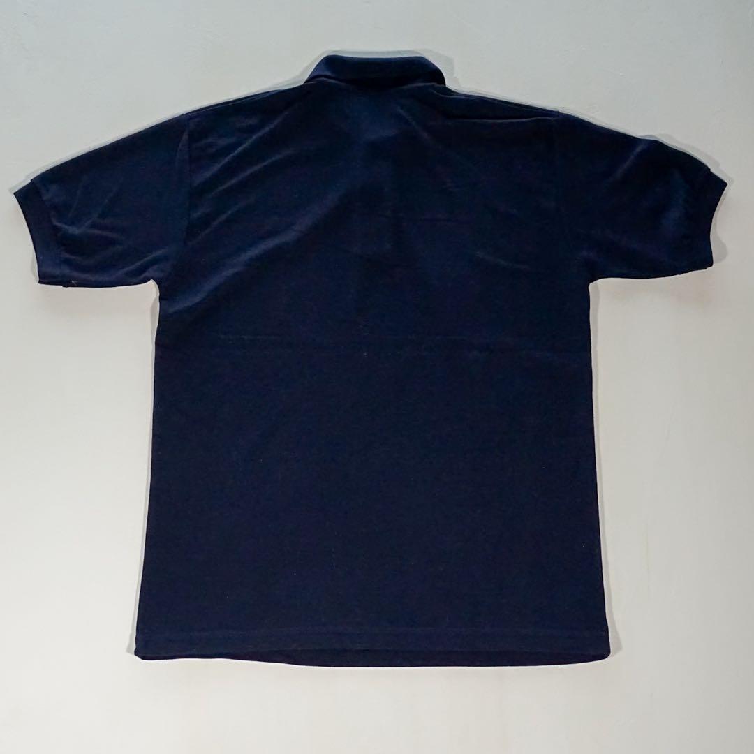 【フランス製】ラコステ CHEMISE LACOSTE ポロシャツ ネイビー