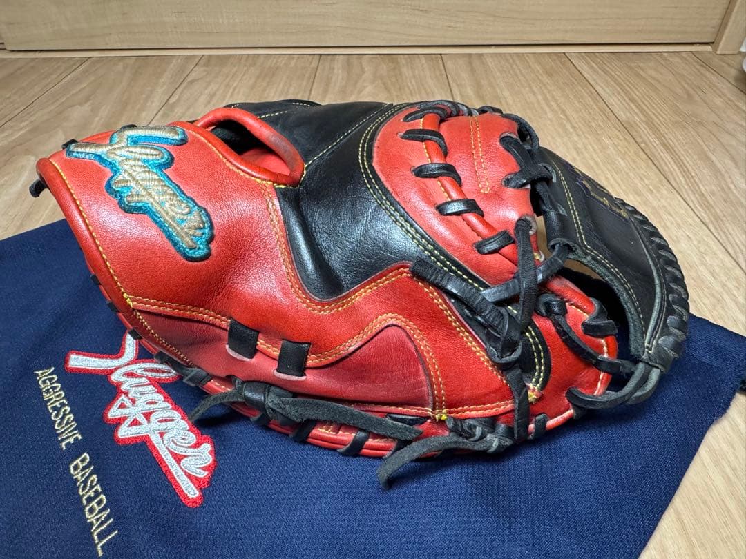 袋付き【オーダー】久保田スラッガー　一般軟式捕手用グラブ